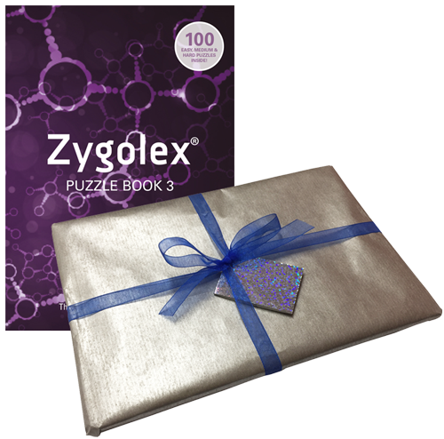 Zygolex book 3 gift wrapped