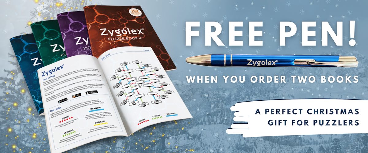 Free pen when you order 2 books